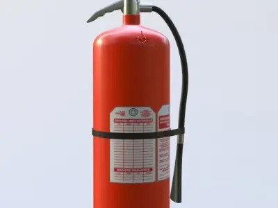 fire extinguisher  3D model