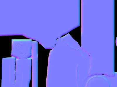 Crescent Rose 3D model