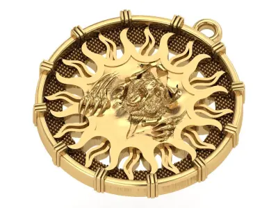 Bear Pendant  3D print model