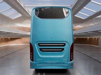 Volvo 9600 S  Low-poly 3D model