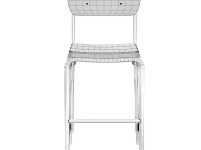 SOLENE BAR STOOL 3D model