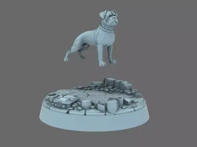 CT Pound Patrol Canine Boxer Specialist Ranger 3D print model