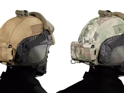 LSHZ HELMET LOW CUT Low-poly 3D model