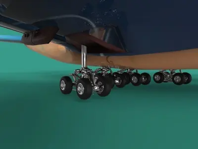 Airbus 380 3D model