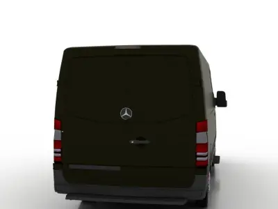 Mercedes Benz Sprinter L2H1 2015 Cargo UK 3D model