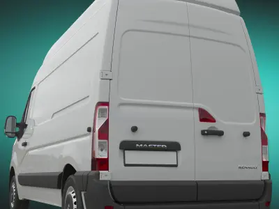 Renault Master 2020 PanelVan L2H3 3D model