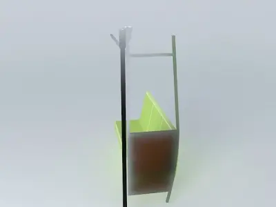 Subway Bench 3D model