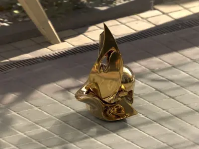 sculpture  Free low-poly 3D model