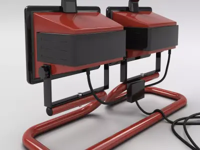 Work light 6 3D model