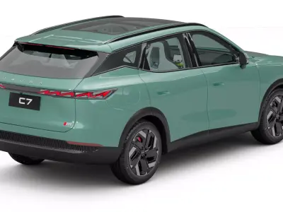 2026 Chery Omoda C7 with Interior 3D model