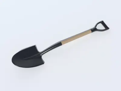 Realistic Shovel Free 3D model