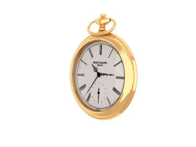 Pocket watch 3D model