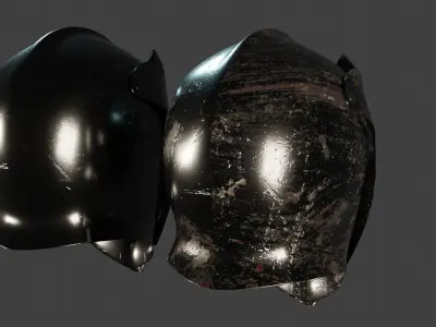 Knight Helmet 3D model purchase