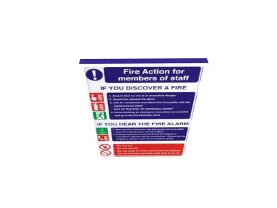 Fire Signs Board Low-poly 3D model