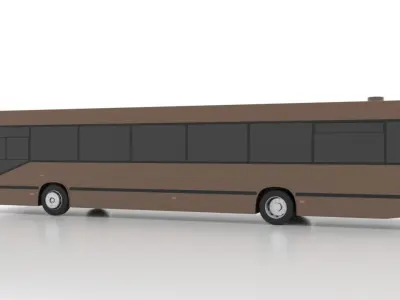 MAN 888 SU272 Low Low-poly 3D model
