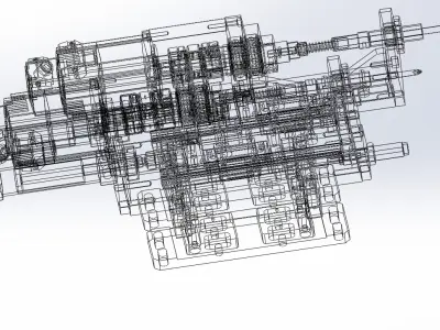 SCREW TIGHTENING MACHINE MODEL 3D model