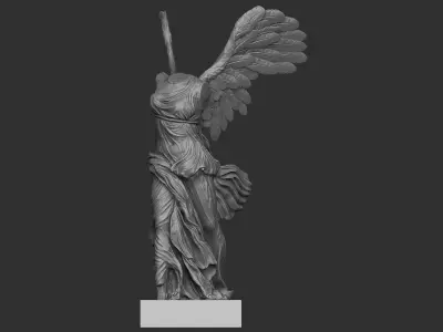  Nike of Samothrace conserved 3D print model