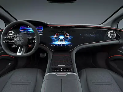 2022 Mercedes-Benz EQS53 AMG 3D model