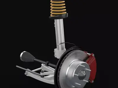 Front Suspension Arm 3D model