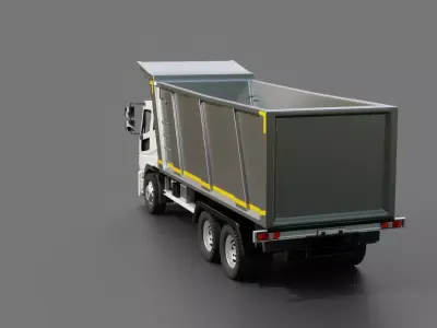 Mitsubishi Fuso Super Great FV51J Tipper 3D model