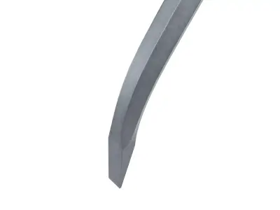 Industrial Crowbar Tool Free low-poly 3D model