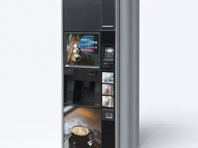 Vending machine 3D model order