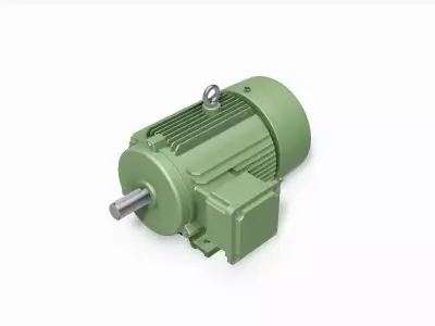 100L B3 Right IEC electric motor - 3D CAD model 3D model