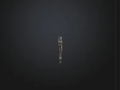 ak 47 assault rifle 3D model
