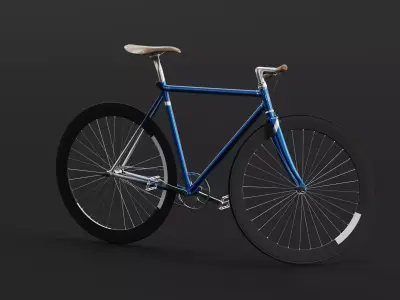 Scatto Italiano Bicycle Fixed Free 3D model