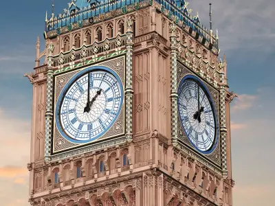 Big Ben London 3D model by fcs-store-23