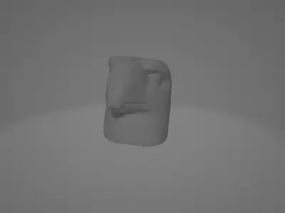Nemrut Head Sculpture 3D print model purchase