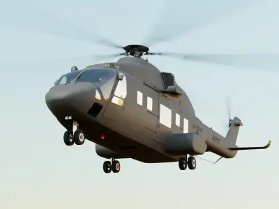 HAL IMRH Multi Role Helicopter 3D model