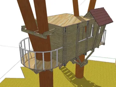 Creative Design-Holiday Cabin-0136 3D model