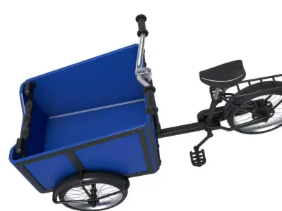 Cargo Bike 3D model
