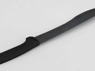 Multi-use Machete Pack Low-poly 3D model