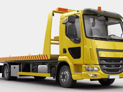 TOW Truck Europe 4X2 3D model