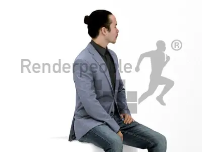 Kenji 4D 002 SittingTalking