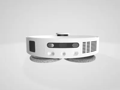 Dreame L30s Ultra Robot Vacuum Cleaner and Mop Low-poly 3D model