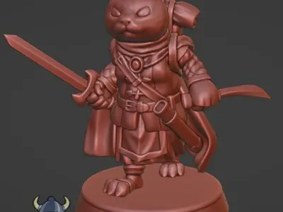 Cat Ranger 3D print model