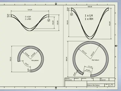 120L Industrial Ribbon Mixer - Complete CAD Design Package  3D model