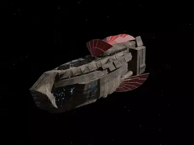 Hutt Battlecruiser II 3D model