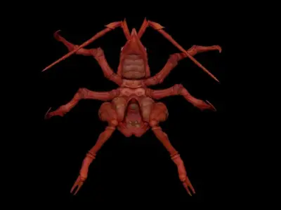 lobster demon 3D model