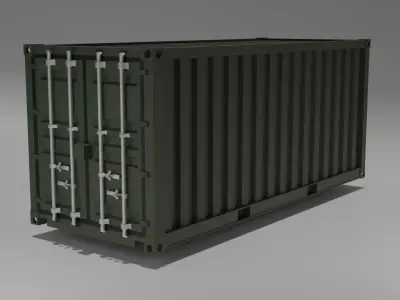 Container 3D model