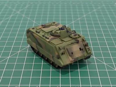 M113 Armored Personnel Carrier STL 3D Print Model 3D print model