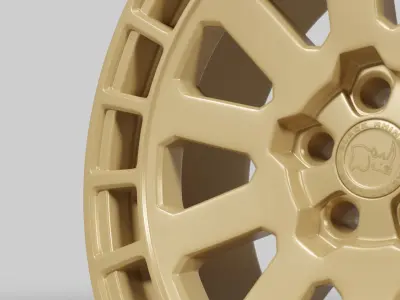 Black Rhino Wheels Boxer Rims 3D model