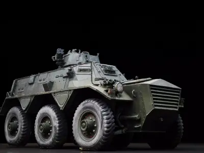 Saracen APC 3D model