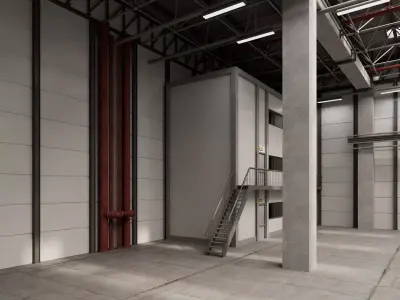 Warehouse Logistic 14 3D model