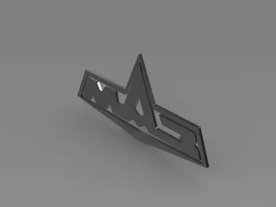 Maz Logo  3D model