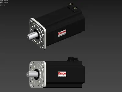 servo motor 3D model get