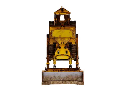Bulldozer Construction Vehicle 3D model